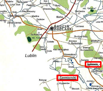 Mapa z lokalizaj� bazy imprezy