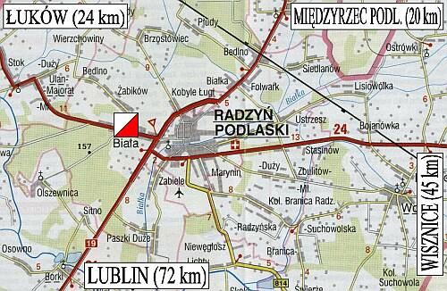 Szkic dojazdowy do bazy